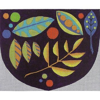 ZE422 FOREST FLOOR POUCH by Karen Hennessey for Zecca