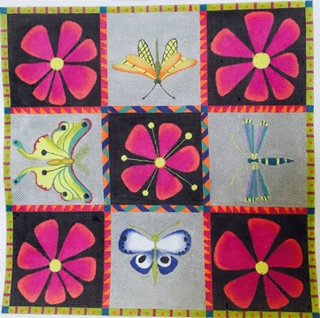 ZE428-CLEMATIS AND BUGS BY ZECCA DESIGNS