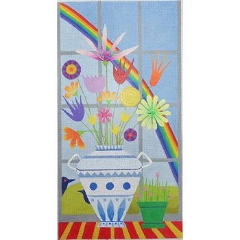 ZE624 STILL LIFE WITH RAINBOW by Karen Hennessey for Zecca