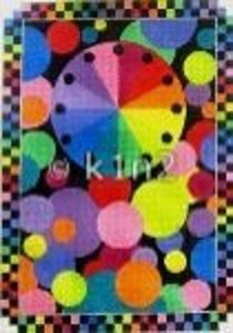 POLKA DOT CLOCK by Zecca Designs STITCH GUIDE -ZE7 